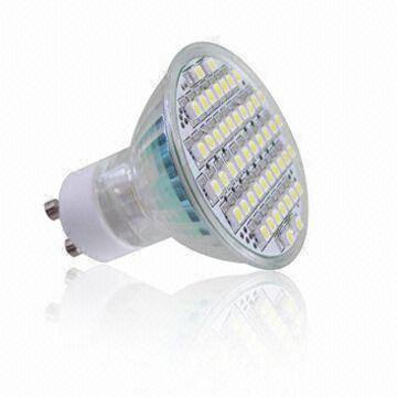 High Power Dimmable GU10 48 3528 SMD Luz LED Spot